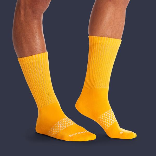 Men's Solids Calf Sock