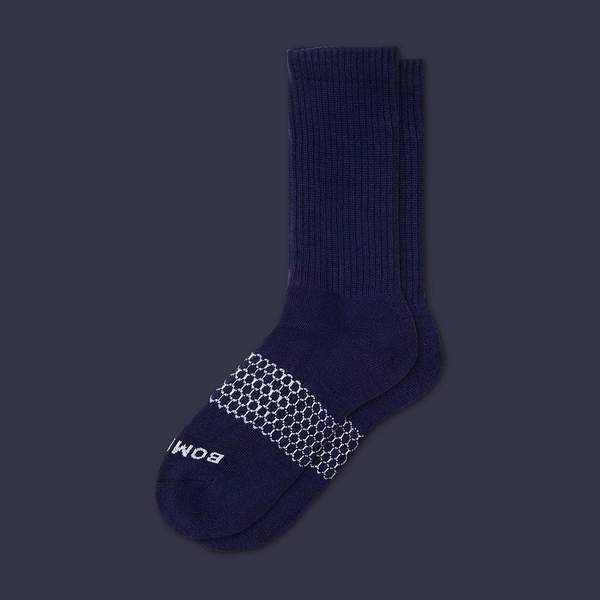 Men's Solids Calf Sock