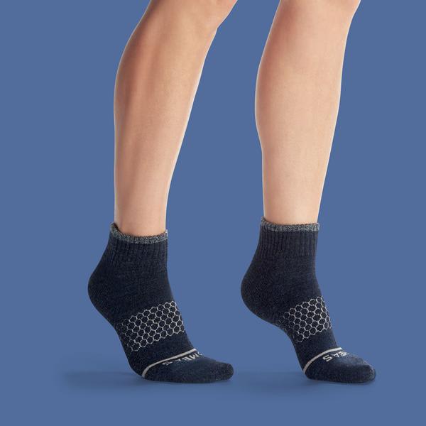 Women's Merino Wool Quarter Sock 8-Pack