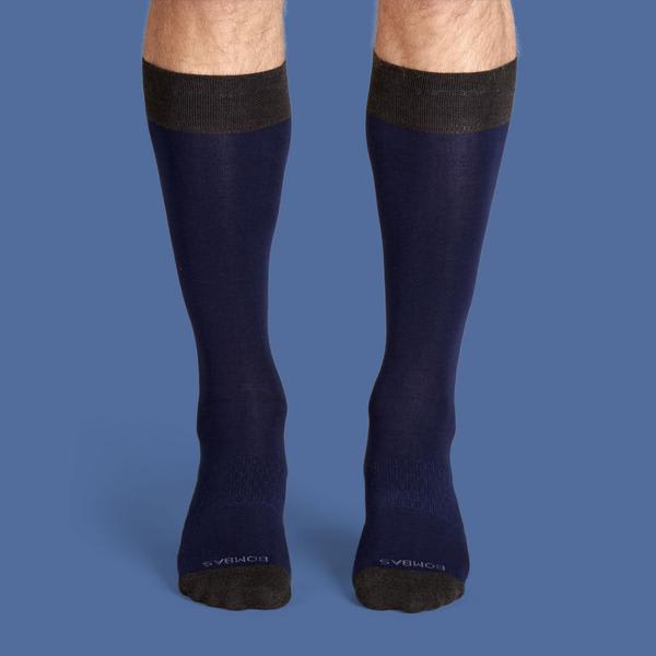 Men's Dress Solid Sock 4-Pack