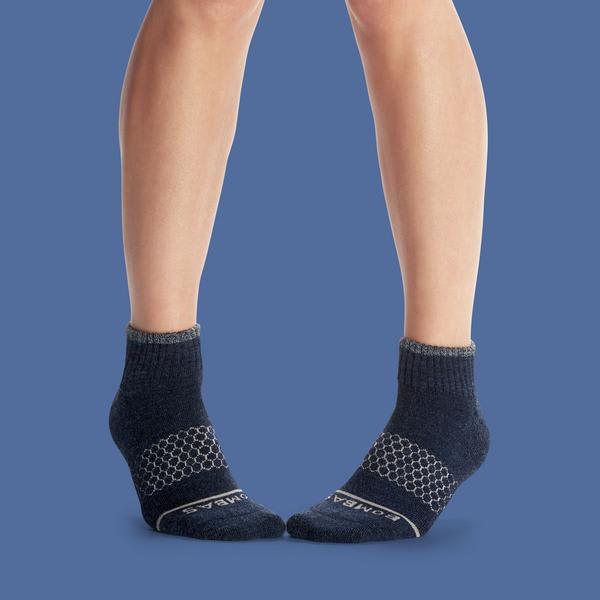 Women's Merino Wool Quarter Sock 8-Pack