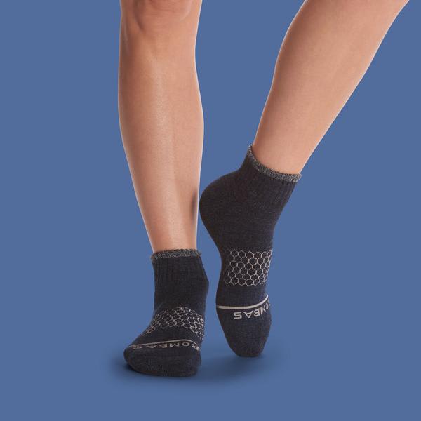 Women's Merino Wool Quarter Sock 8-Pack