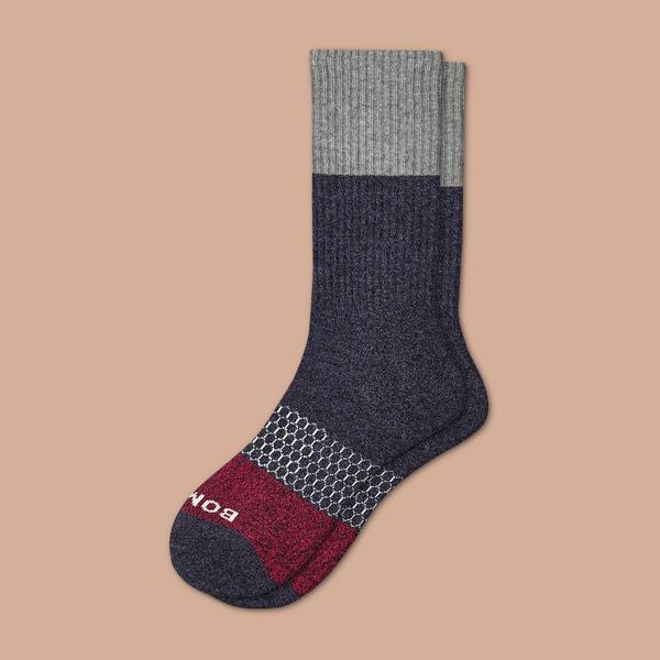 Men's Tri-Block Calf Socks