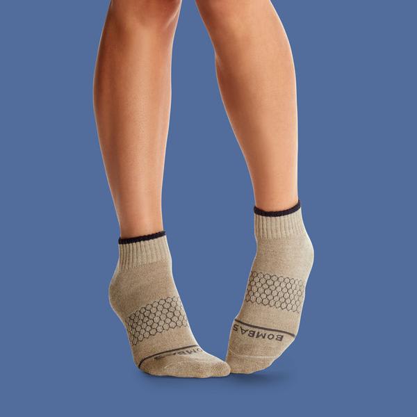 Women's Merino Wool Quarter Sock 8-Pack