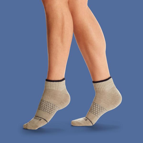 Women's Merino Wool Quarter Sock 8-Pack