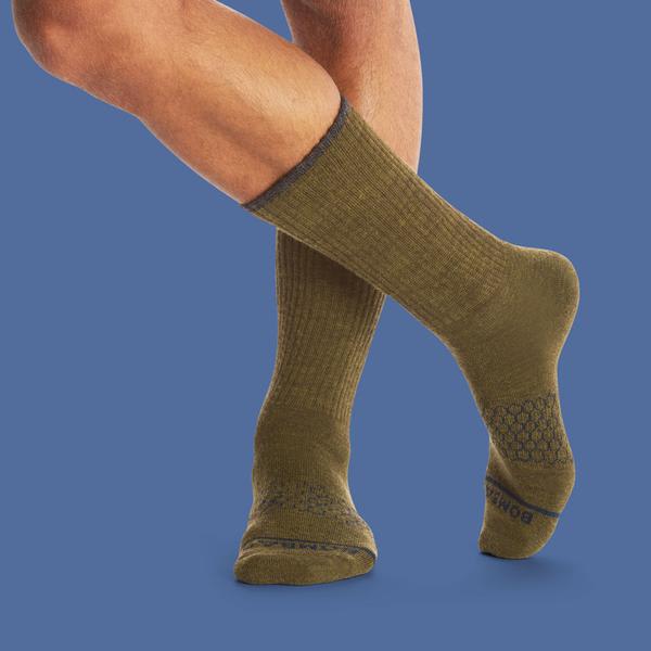Men's Merino Wool Calf Socks