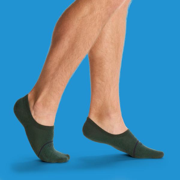 Men's Lightweight Merino Wool No Show Socks