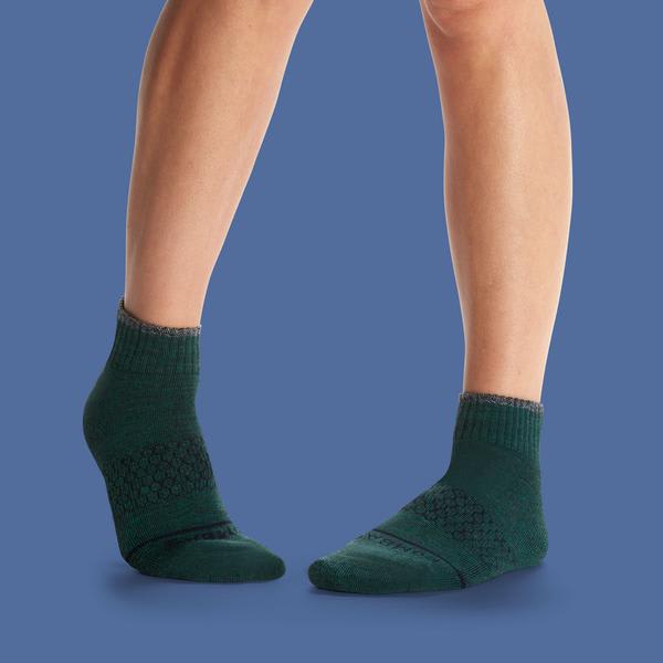 Women's Merino Wool Quarter Socks
