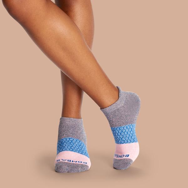 Women's Tri-Block Ankle Socks