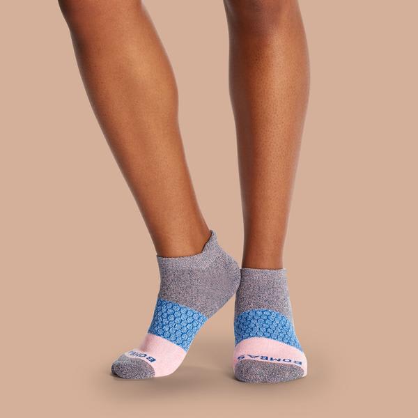 Women's Tri-Block Ankle Socks