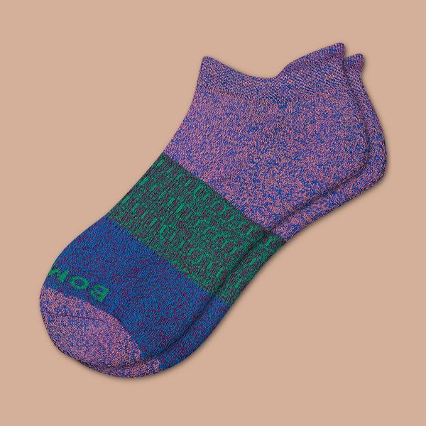 Women's Tri-Block Ankle Socks