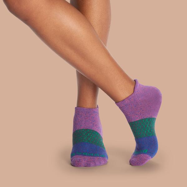 Women's Tri-Block Ankle Socks