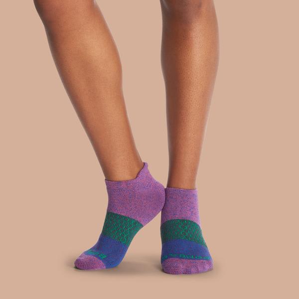 Women's Tri-Block Ankle Socks