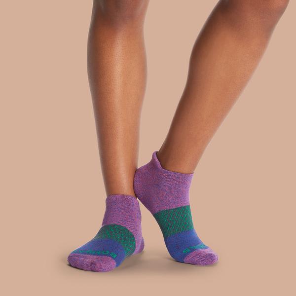 Women's Tri-Block Ankle Socks
