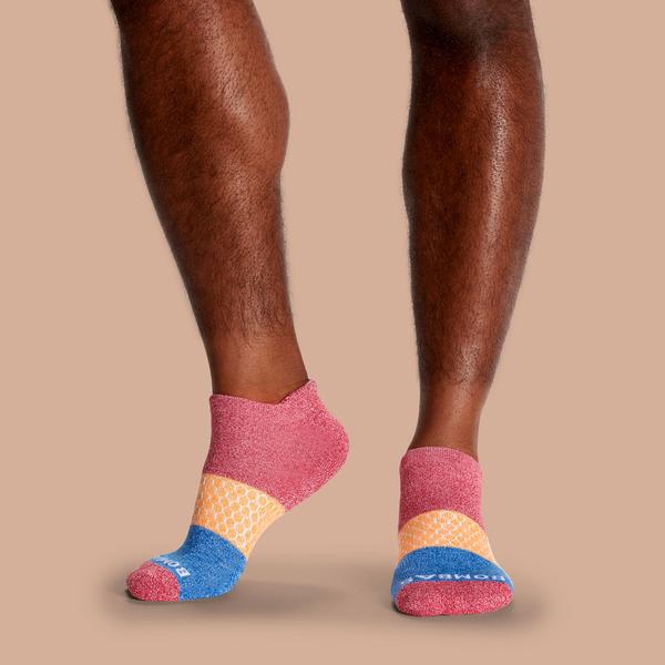 Men's Tri-Block Ankle Sock