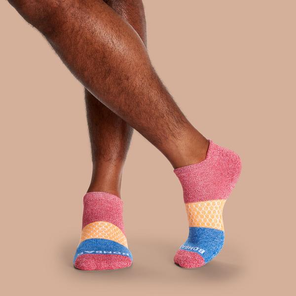 Men's Tri-Block Ankle Sock