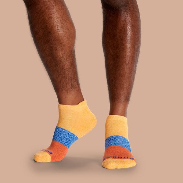 Men's Tri-Block Ankle Sock