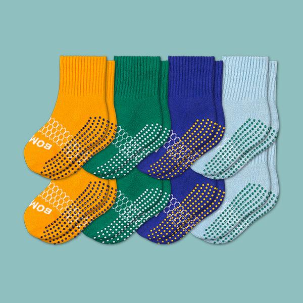 Toddler Gripper Sock 8-Pack