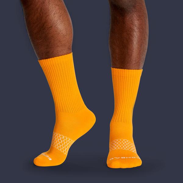 Men's Solids Calf Sock