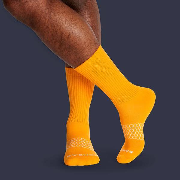 Men's Solids Calf Sock