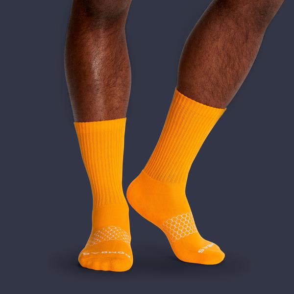 Men's Solids Calf Sock