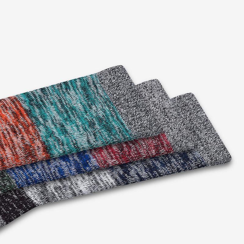 Men's Hiking Colorblock Calf Socks