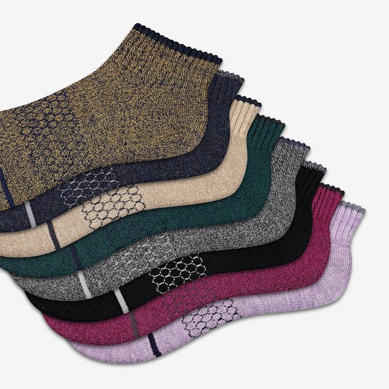 Women's Merino Wool Quarter Sock 8-Pack