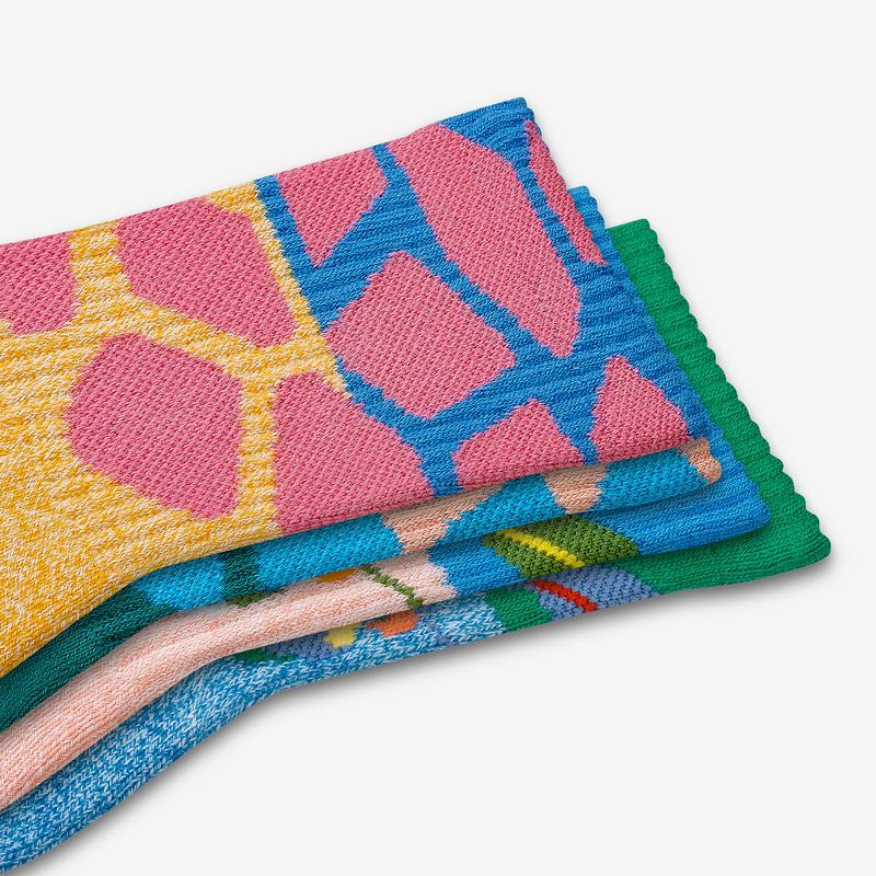 Youth Wild Wear Calf Sock 4-Pack