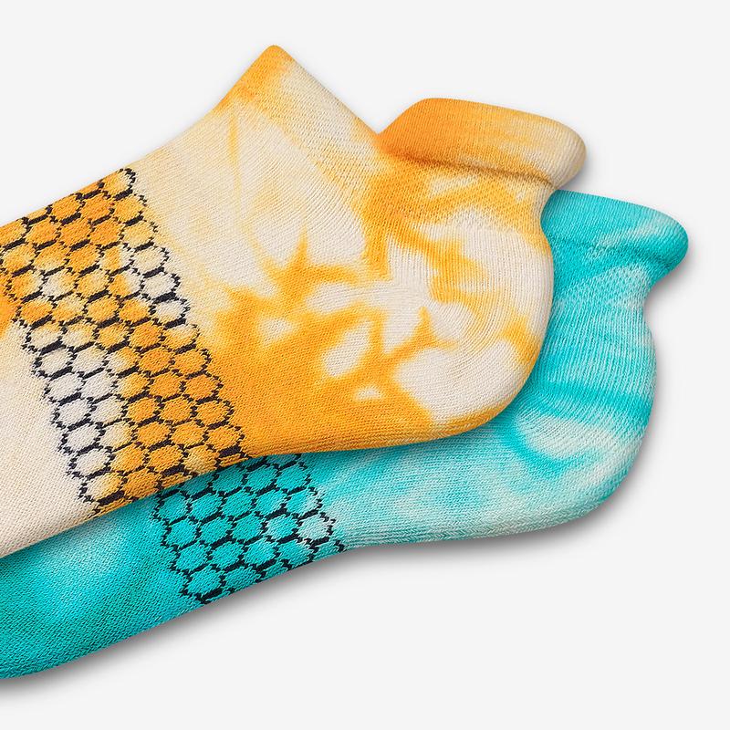 Youth Tie Dye Ankle Sock 4-Pack