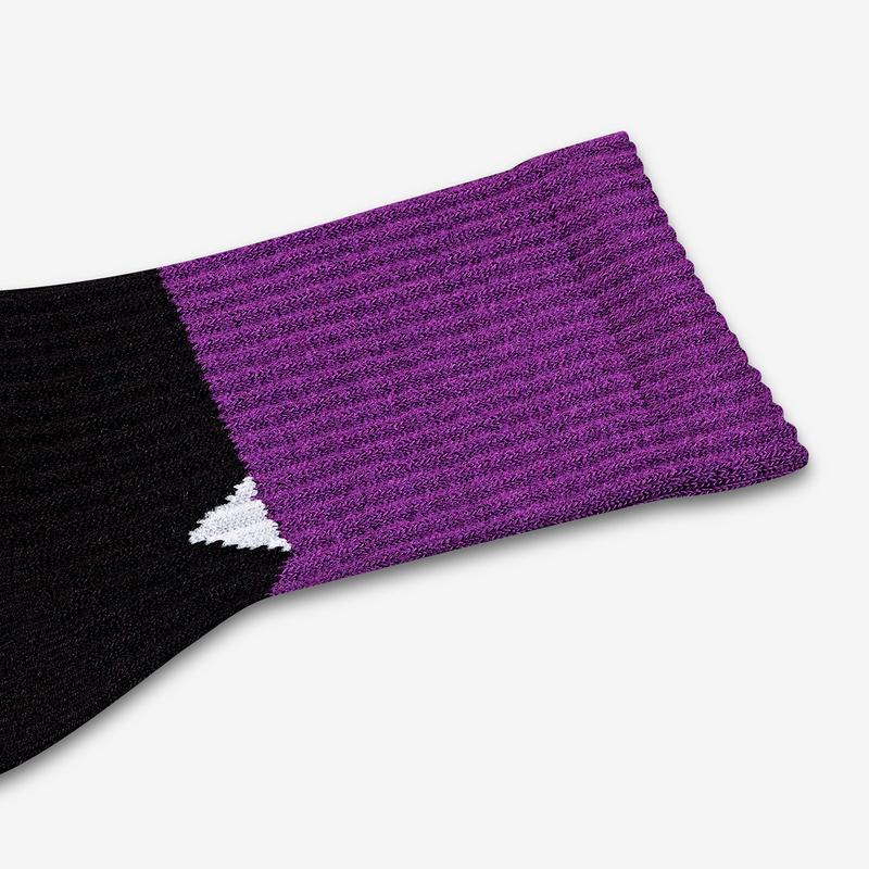 Youth Sesame Street Count von Count Colorblock Socks
