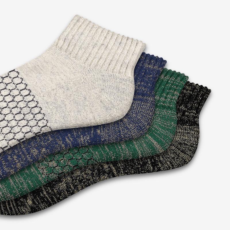 Women's Sparkle Quarter Socks