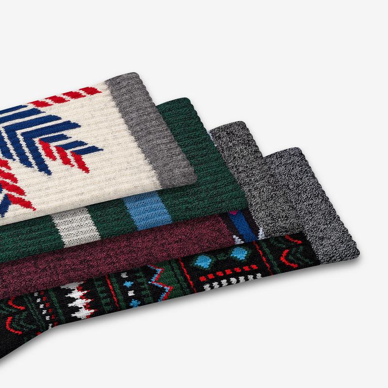 Men's Holiday Calf Gift Box