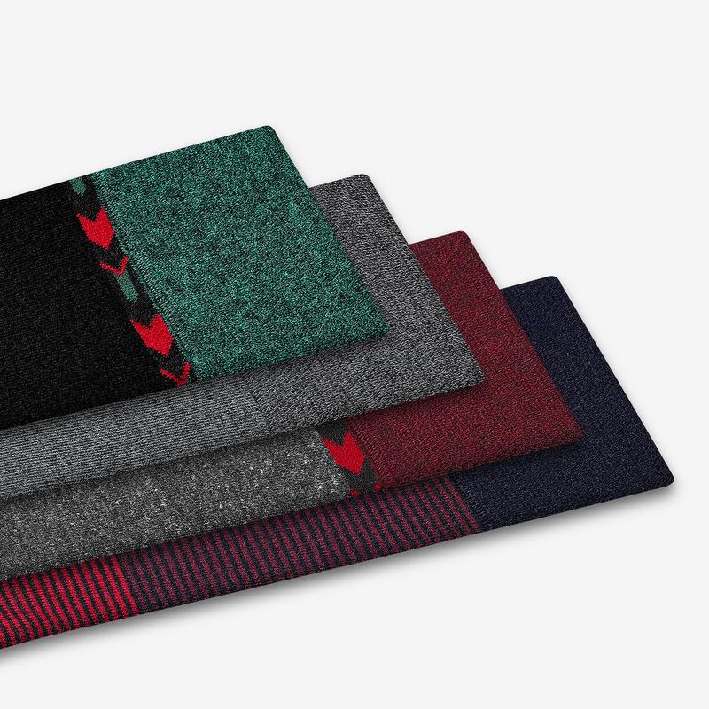 Men's Holiday Dress Calf Sock Gift Box