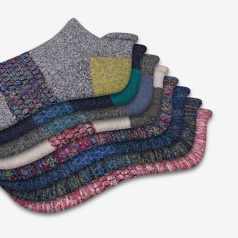 Men's Space Dye Ankle Sock 8-Pack