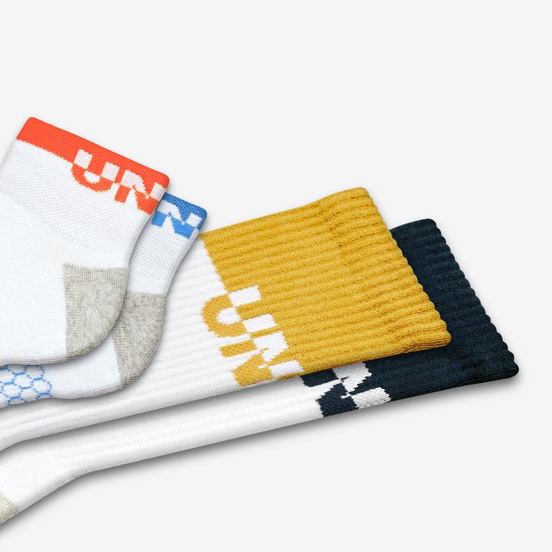 Yara Unite Calf & Quarter Sock 4-Pack