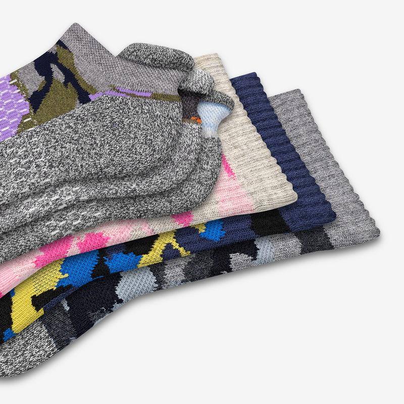 Youth Camo Calf & Ankle Sock 6-Pack