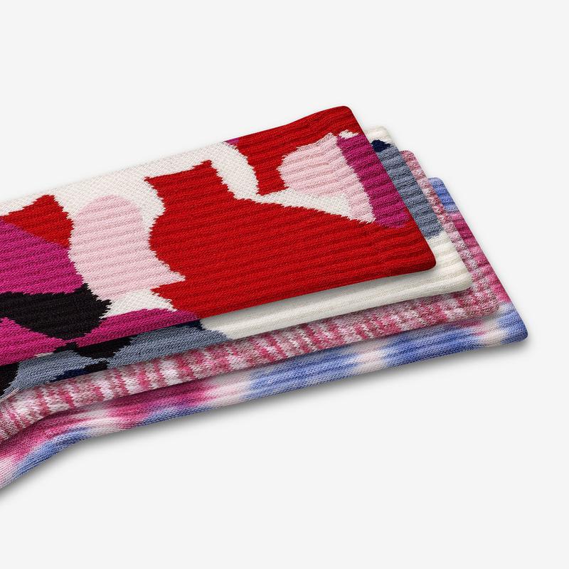 Valentine's Day Calf Sock 4-Pack