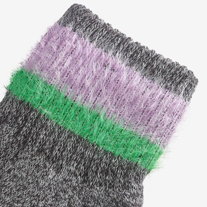 Youth Sesame Street Fuzzy Count von Count Socks