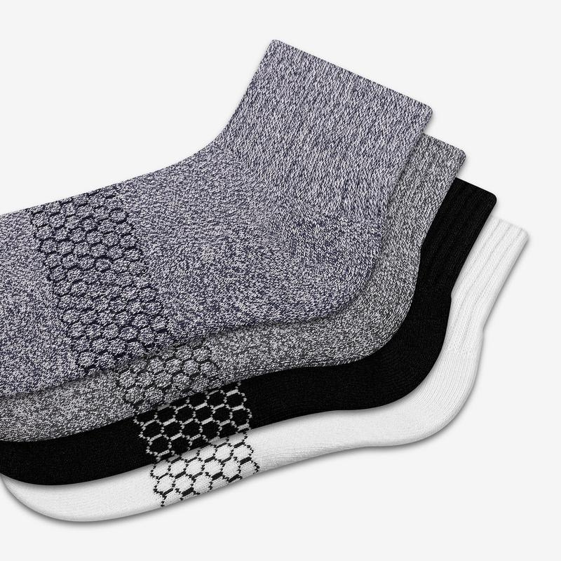 Men's Quarter Sock 4Pack Bombas