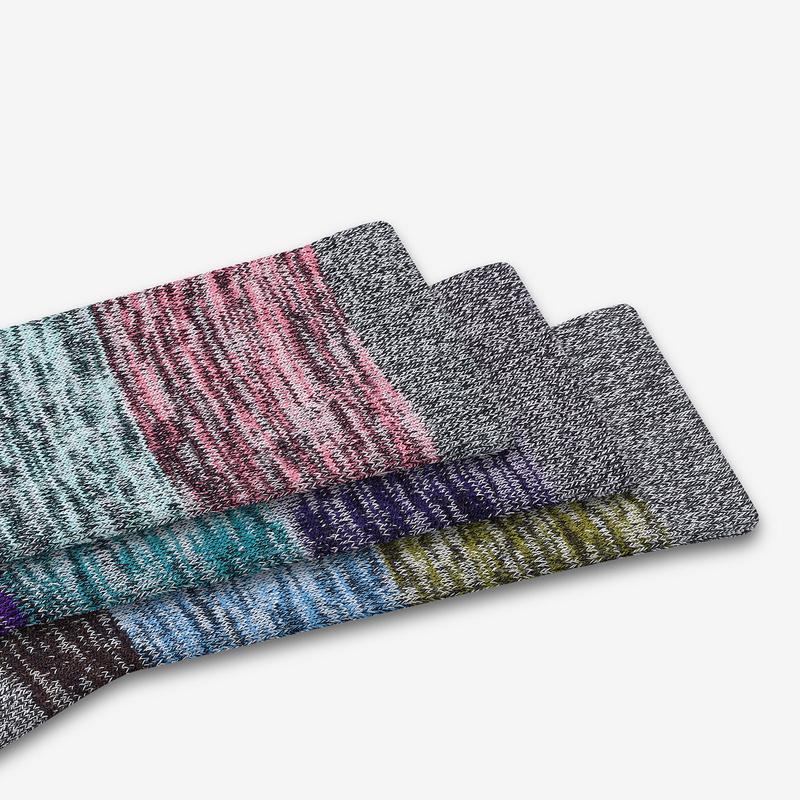 Women's Hiking Colorblock Calf Sock 4-Pack
