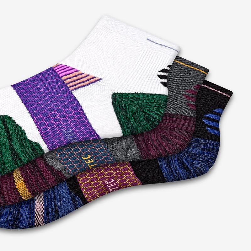 Women's Performance Running Quarter Sock 6-Pack