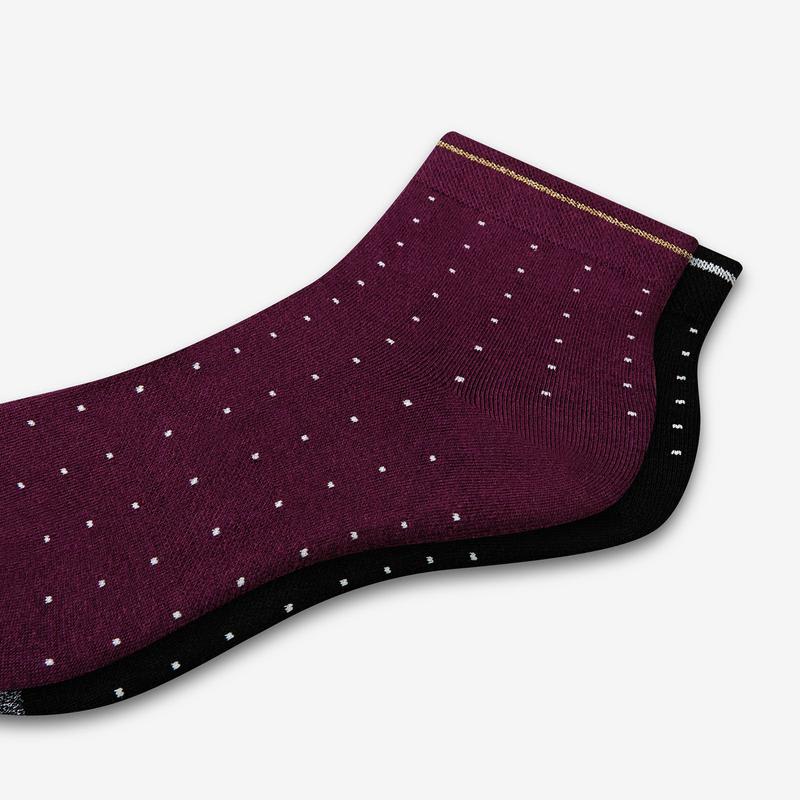 Women's Lightweight Microdot Quarter Socks