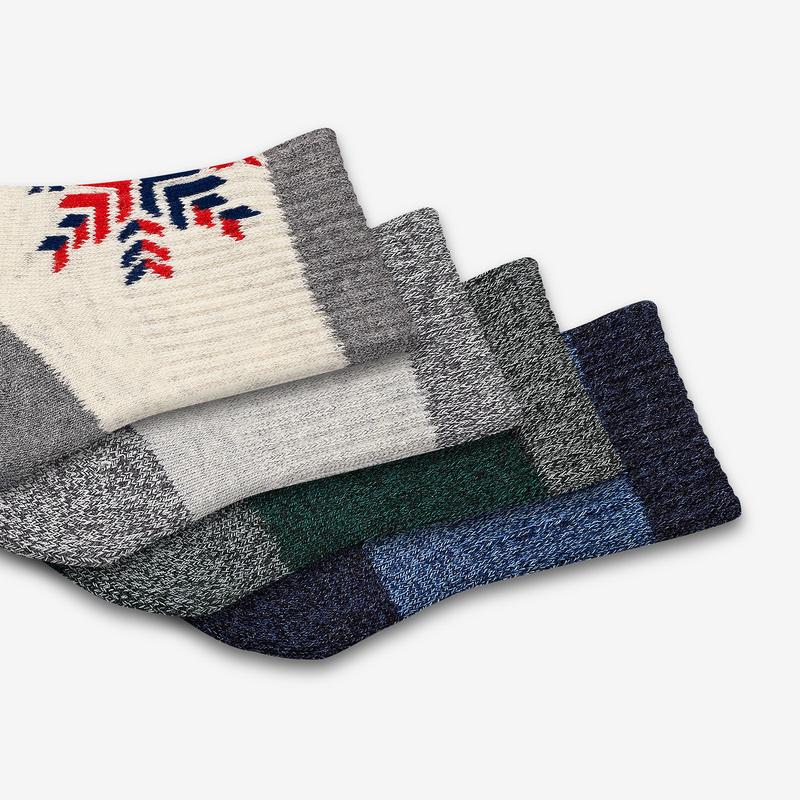 Toddler Snowflake Sock 4-Pack