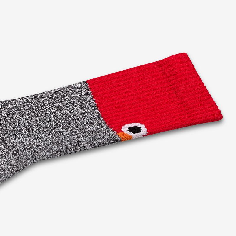 Men's Sesame Street Elmo Colorblock Socks