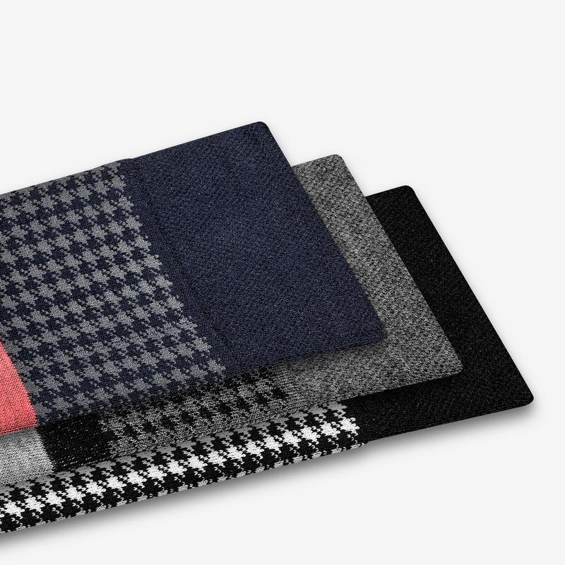 Men's Dress Houndstooth Socks