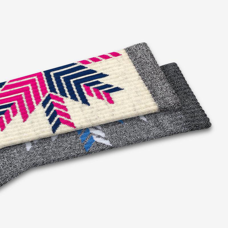 Women's Snowflake Calf Socks
