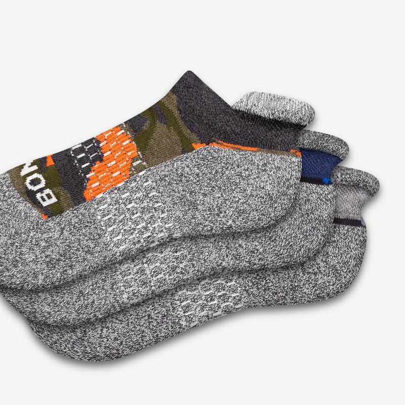 Youth Camo Ankle Sock 4-Pack