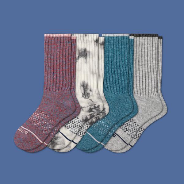 Men's Merino Wool Calf Sock 4-Pack