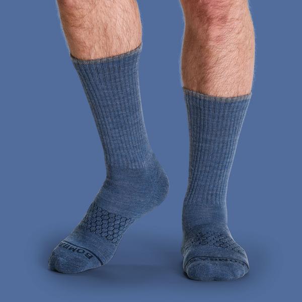 Men's Merino Wool Calf Socks