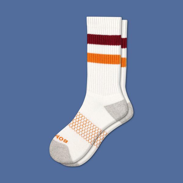 Men's Vintage Stripe Calf Socks